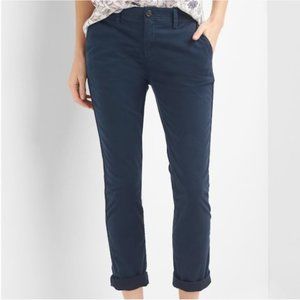 Gap Girlfriend Chinos in True Indigo